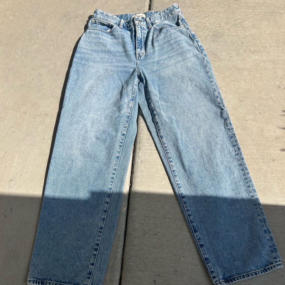 Madewell Light Blue Boyfriend Denim Jeans